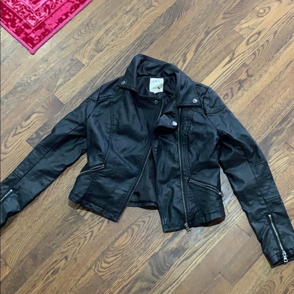 LA Hearts Leather Jacket